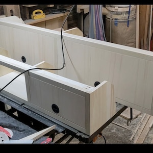 Van Upper Cabinet // Inset doors // Strong and lightweight // Handcrafted in Portland, Or