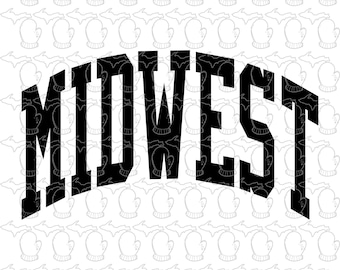 Midwest Girl SVG, PDF File - Vector Art Design