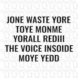 Jone Waste Yore Toye Monme SVG file PDF file Vector/Don&#39;t Waste Your Time On Me/Blink 182 / Trending TikTok design