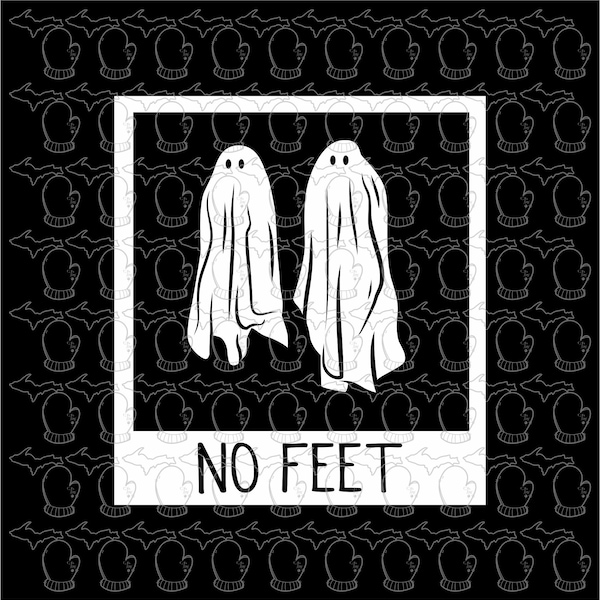 Beetlejuice Ghosts No Feet  SVG file PDF File Vector art