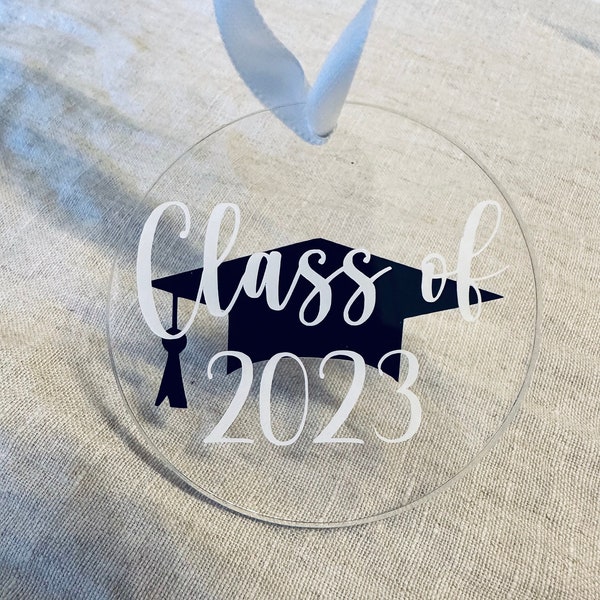 Class of 2023 Ornament | Graduation Gift | Highschool Graduate Gift | Grad Keychain | Grad Gift | 2023 Grad| College Grad Ornament