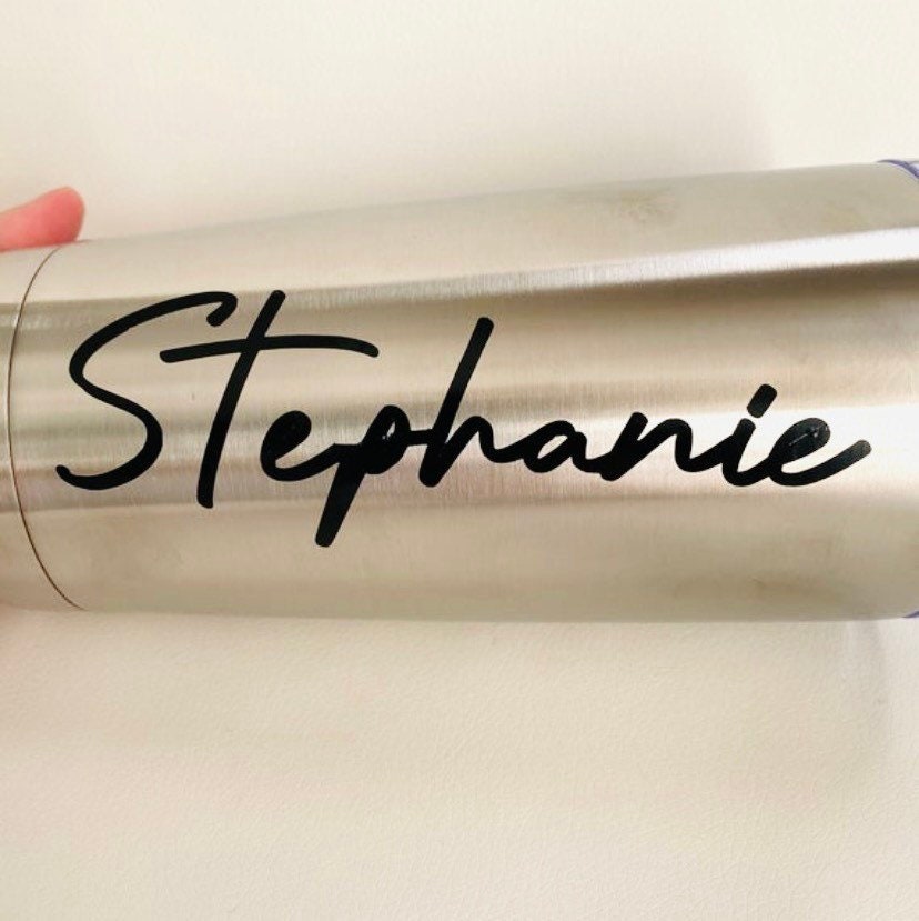 Vinyl Name Decals Custom Stickers Personalized Name Etsy