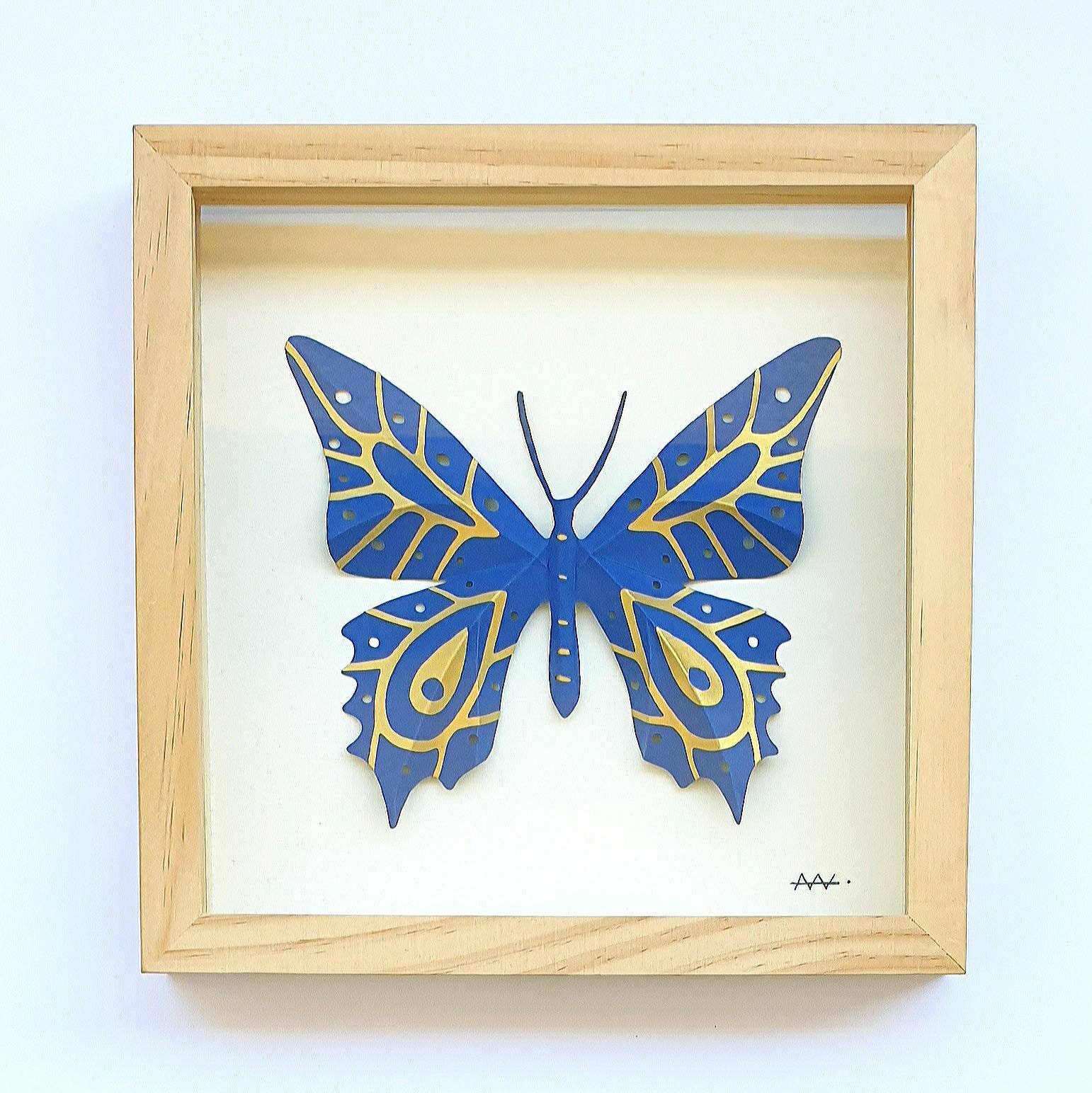 Creatcabin 1 lot de grands papillons décoratifs muraux 3D