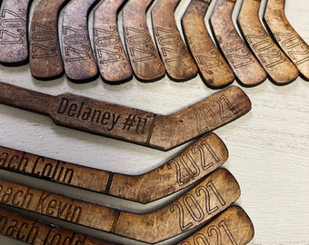 Hockey Stick Ornaments