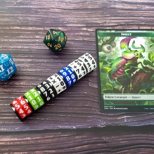 Mini Zähler 2 Ziffern | Siegpunkte | HP | Mana | Brettspiel | Tabletop | MTG | TCG | P&P | DnD