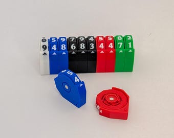Modular Row Counter | Victory Points | HP | Mana | Board Game | Tabletop | MTG | TCG | P&P | DnD