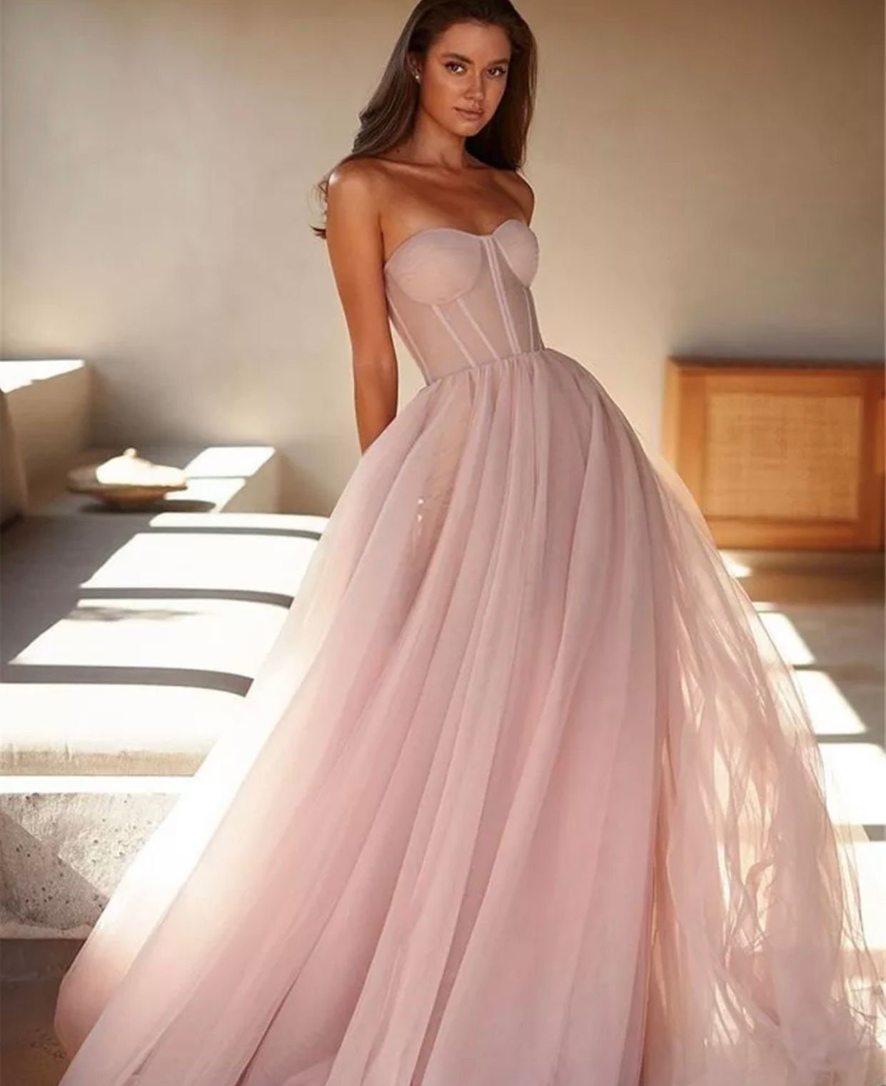 Light Tulle Gown - Etsy