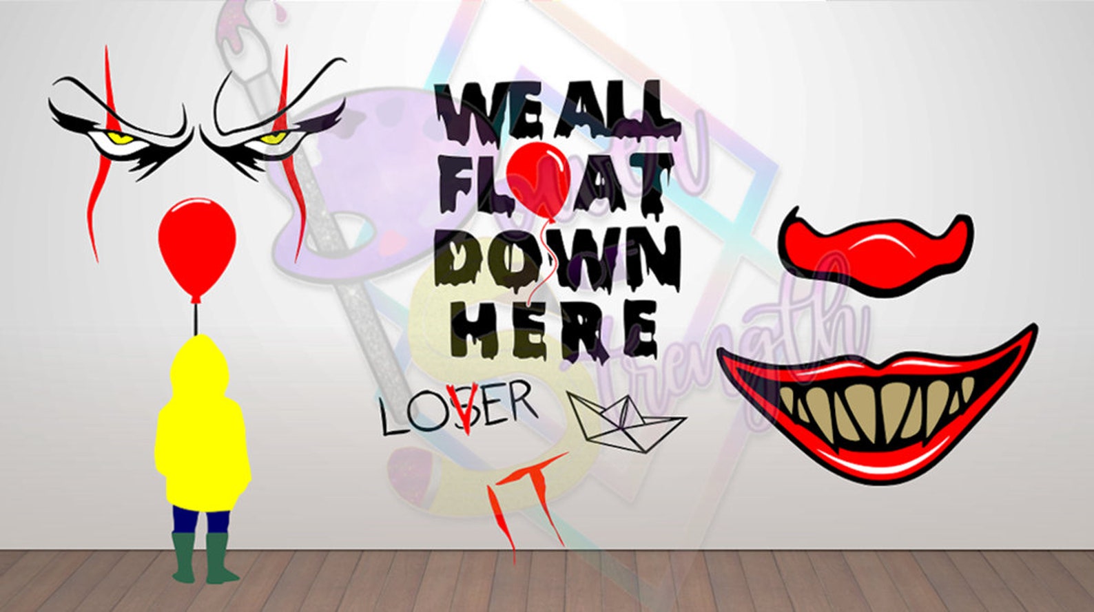 We All Float Down Here SVG/PNG Etsy