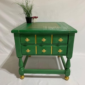 Antique Ethan Allen End Table