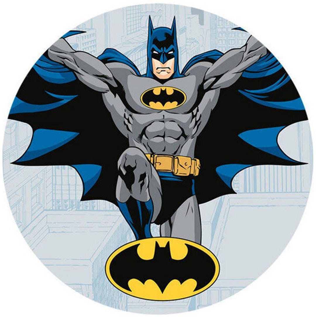 Cake Topper Batman Gotham City New Wafer Decorative Paper Cake ...