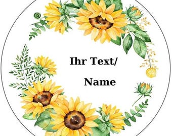 Cake topper flowers birthday wedding anniversary wafer decorative paper cake decoration punched out custom text gluten-free kosher lactose-free