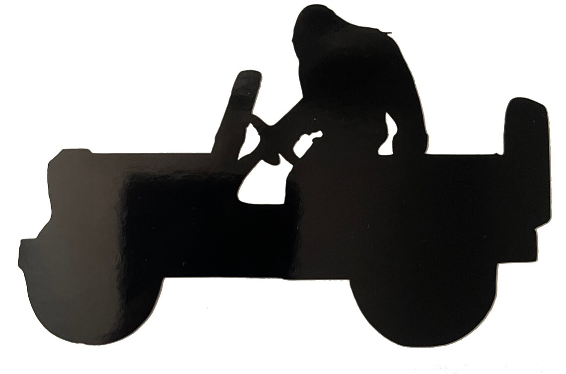 Sasquatch and Jeep vinyl decals Etsy