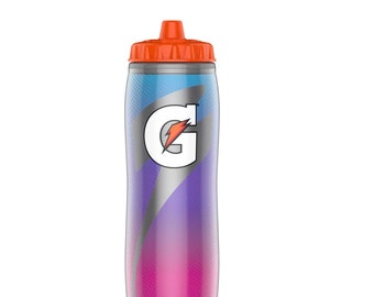 NEW FADE COLORS Gatorade 30 oz. insulated water bottle,  Personalized bottle, custom insulated bottle, birthday gift ,kids bottle