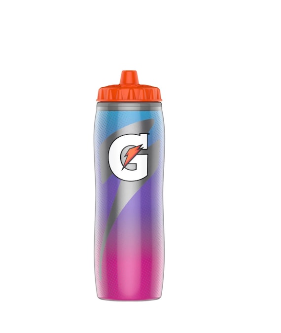 NEW FADE COLORS Gatorade 30 Oz. Insulated Water Bottle, Personalized Bottle,  Custom Insulated Bottle, Birthday Gift ,kids Bottle 