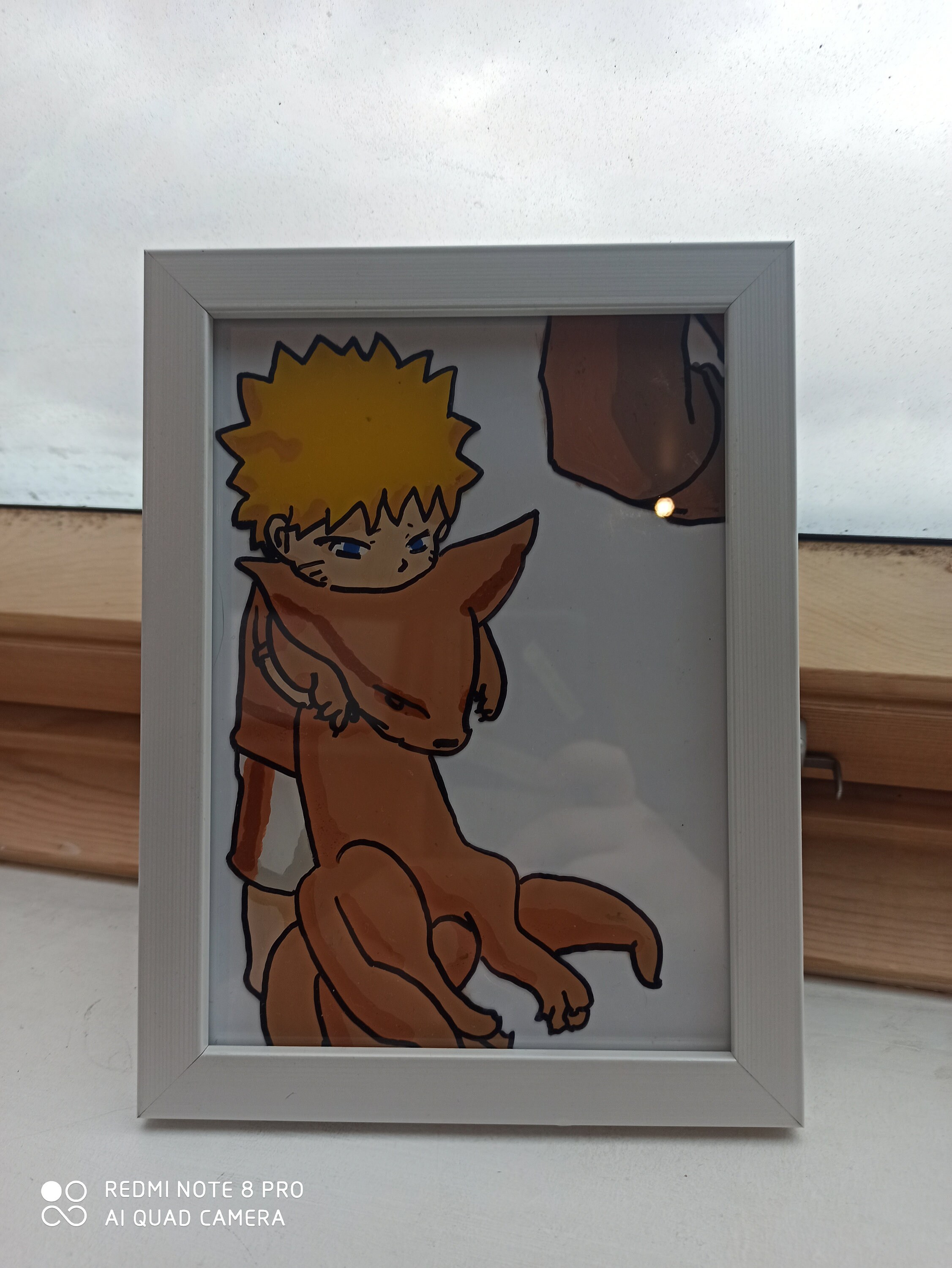 Glass Painting Naruto Etsy