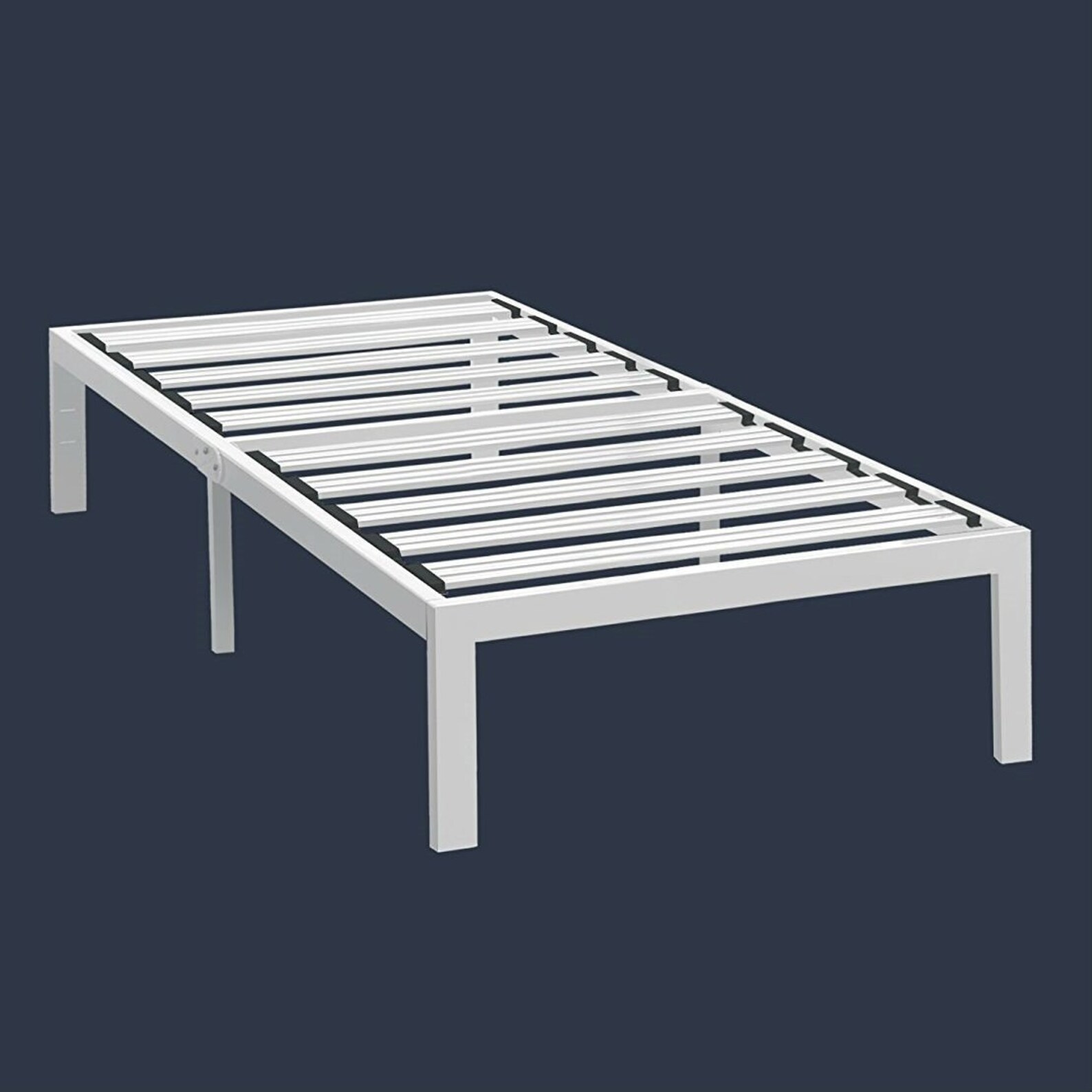 metal bed frame twin