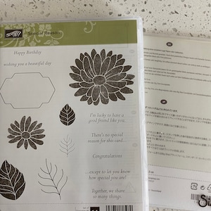 Stampin' Up! Special Reason Stamp Set and Die