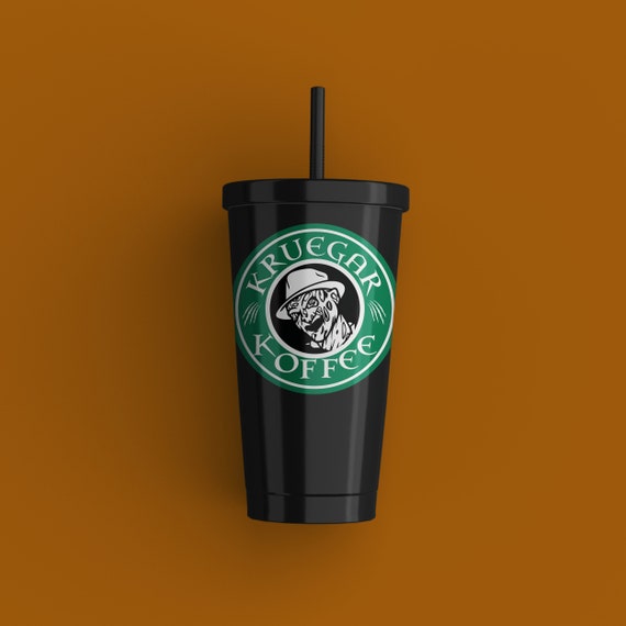 Nightmare Freddy Inspired Starbucks Logo