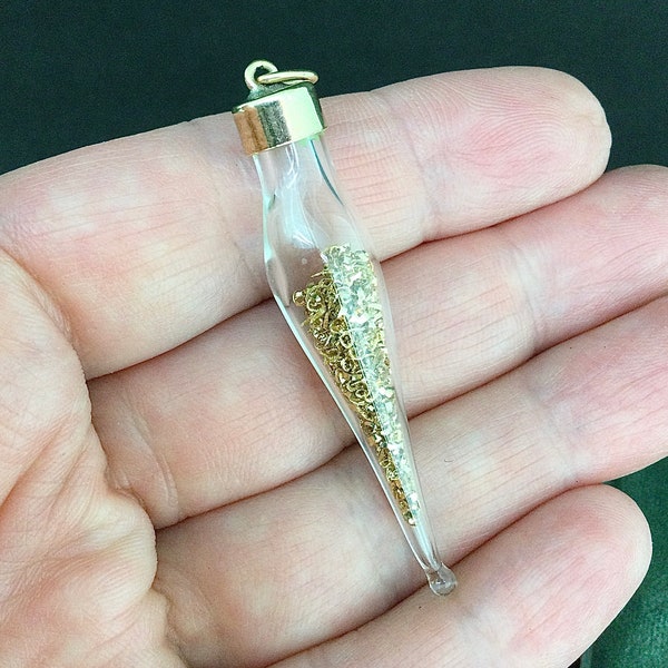 Vial Pendant Etsy