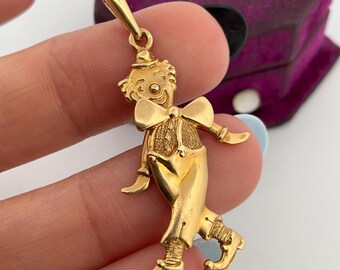 Pendentif Corne Italien En Or 18k - Bijou Porte-bonheur, Occasion
