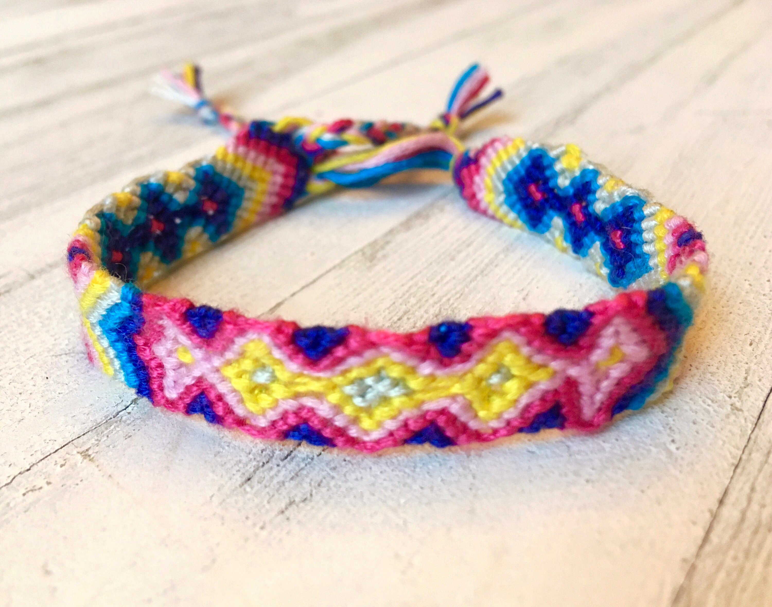 Sunshine diamond friendship bracelet friendship bracelet Etsy