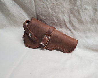 Leather Holster for Taurus Judge, with snap and buckle strap - Made in USA