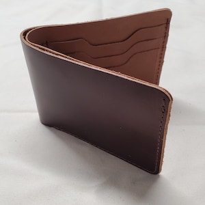 Billetera minimalista plegable, 6 ranuras, 3 1/2" x 4 1/4"