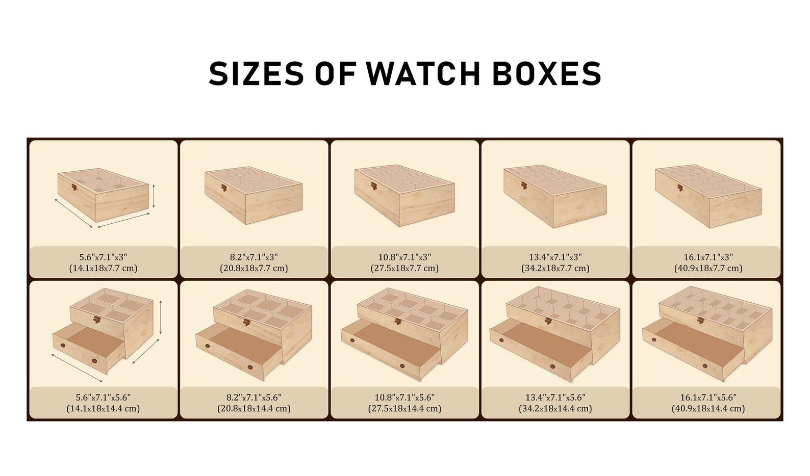 Handmade watch boxPersonalized watch boxWatch box for men Etsy