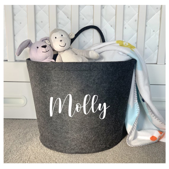 Personalised Storage Basket Personalised Storage Bag Children