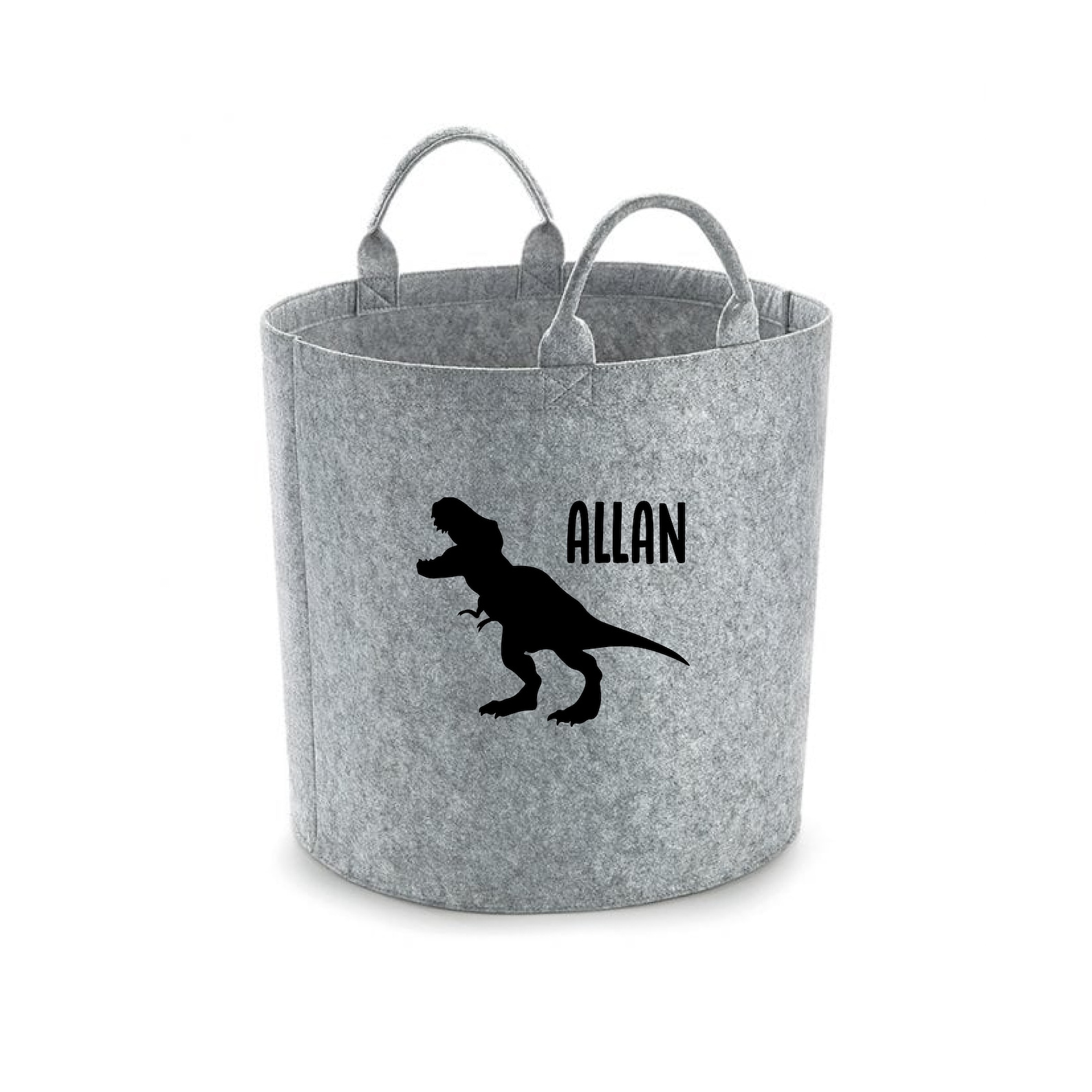Personalised Dinosaur Toy Storage Basket Children Room Etsy