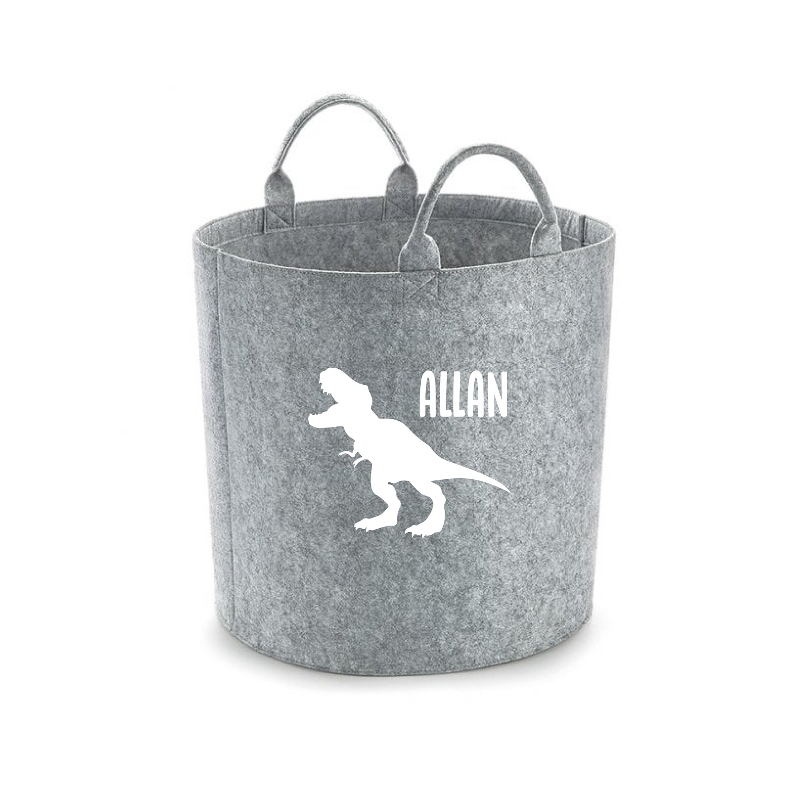 Personalised Dinosaur Toy Storage Basket Children Room Etsy
