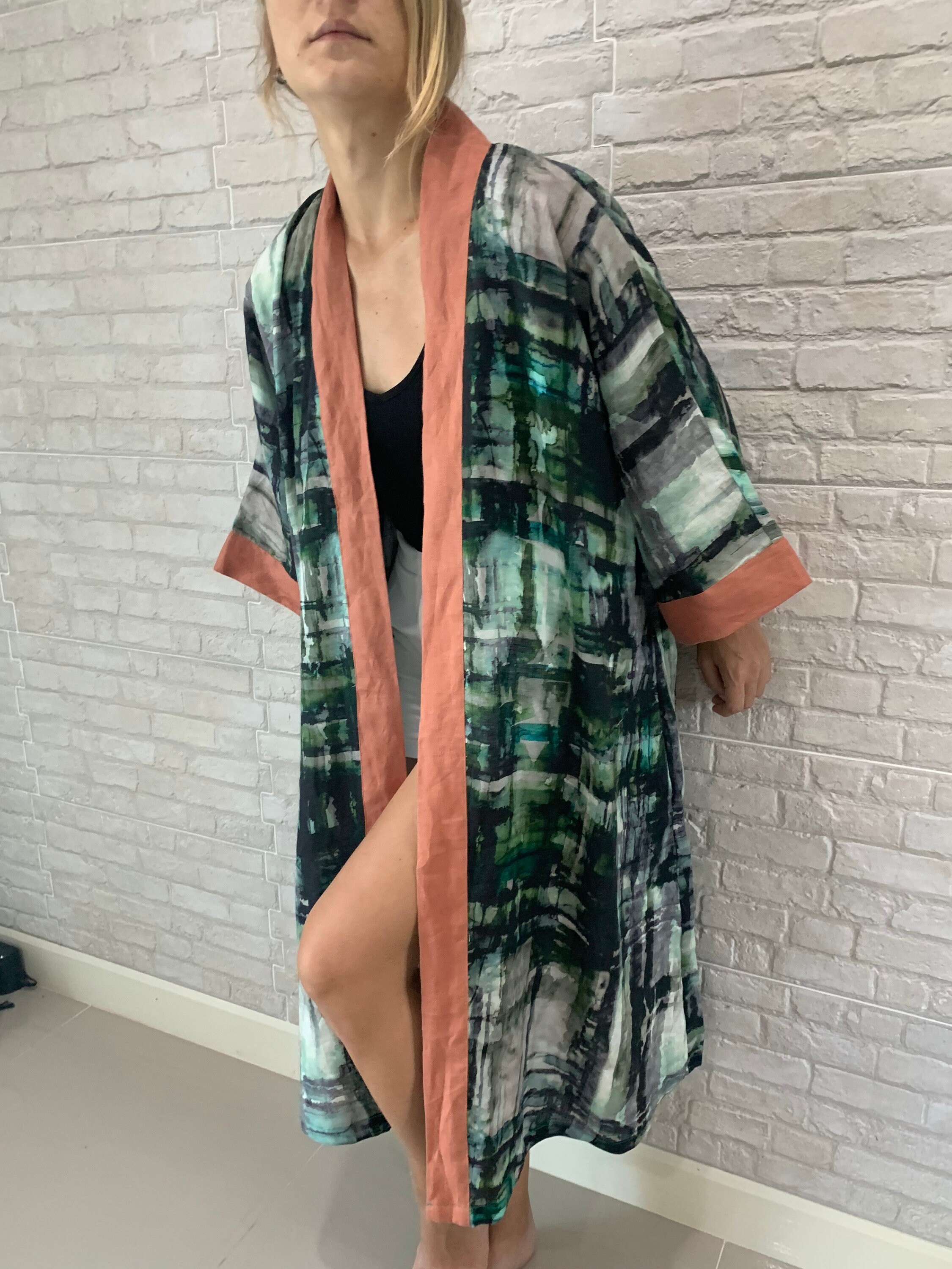 magic linen robe