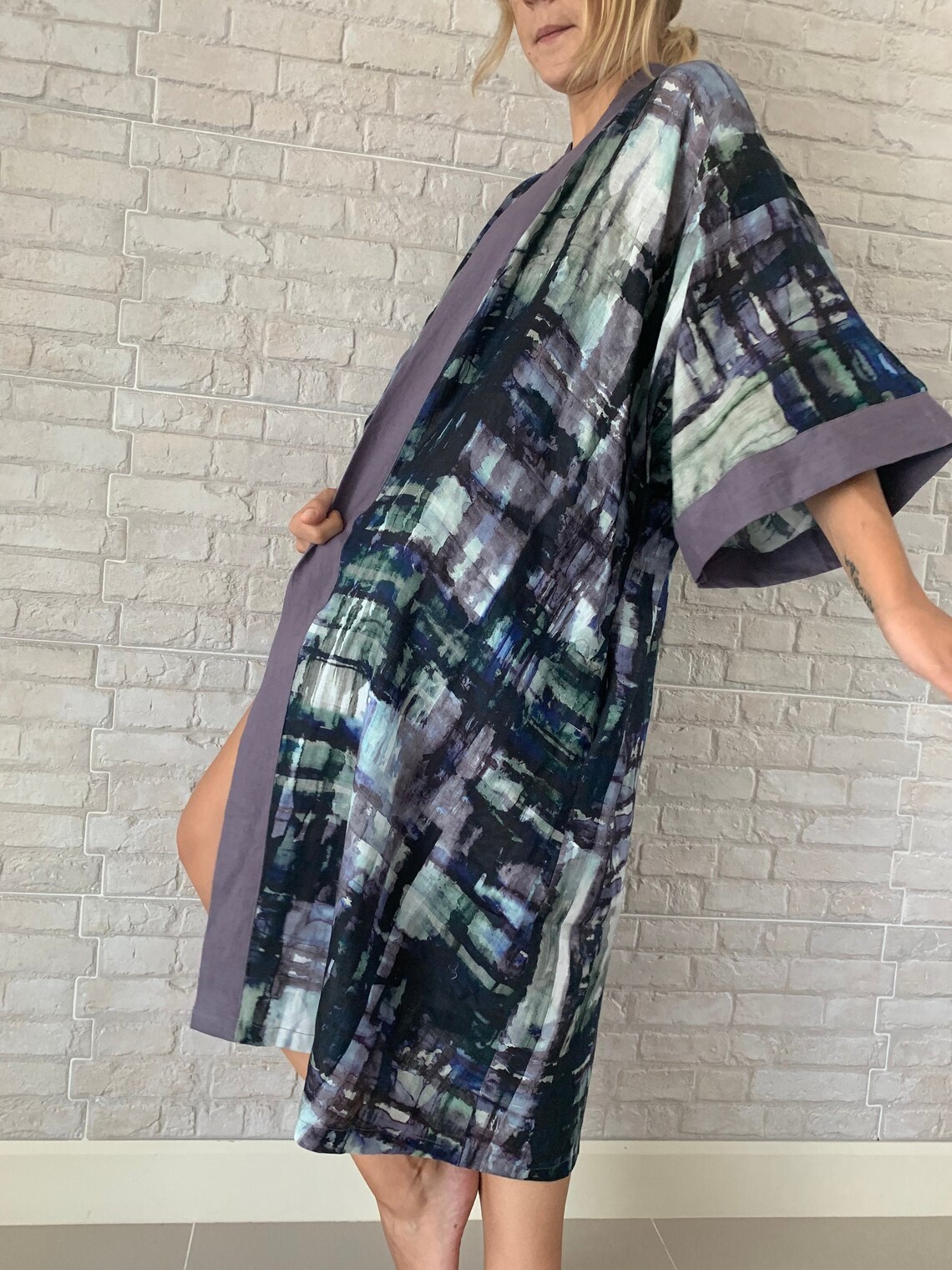 magic linen robe