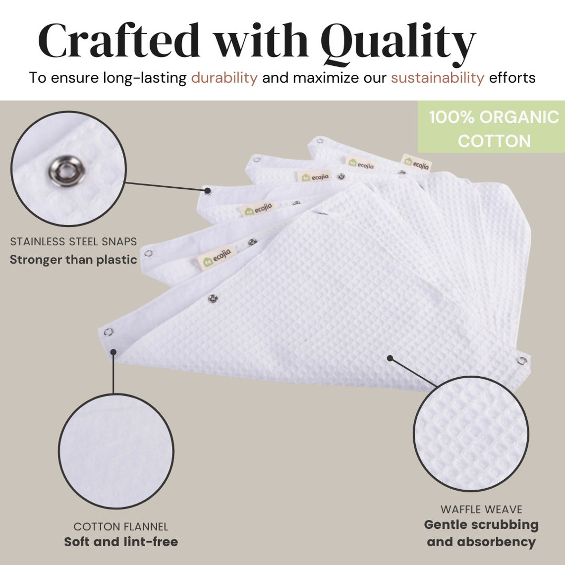 Unpaper Towels With Snaps Set of 10 11x13 Etsy Sweden