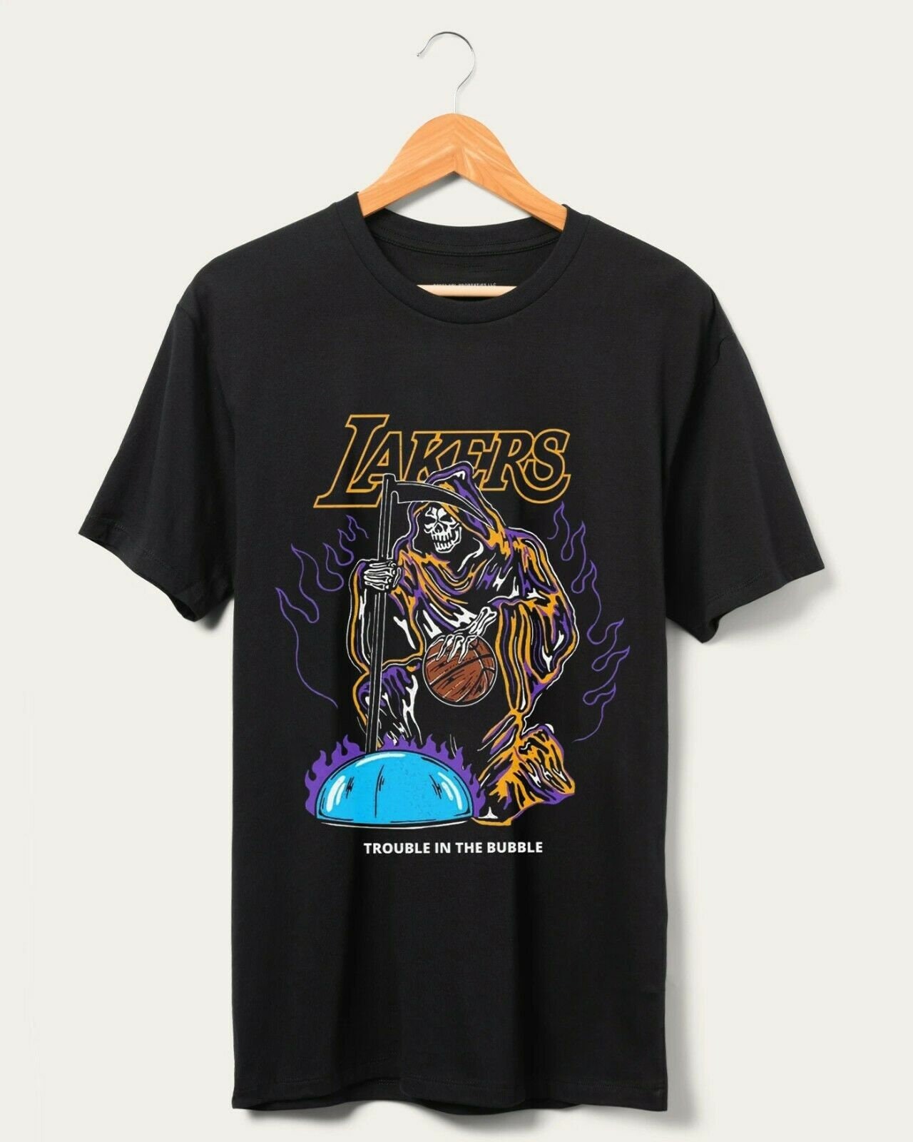 Vintage LA Lakers_skeleton Unisex Tshirt S4XL Etsy