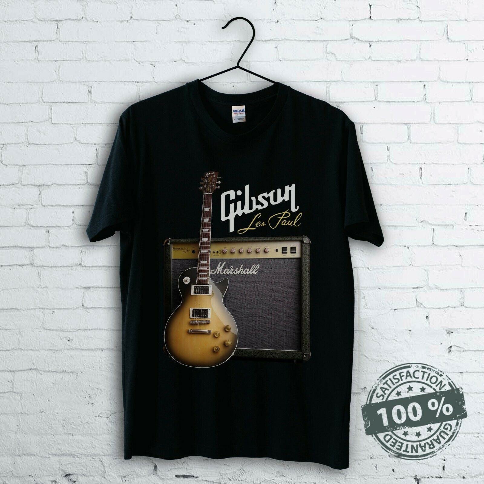 Vintage Gibson Les Paul Guitar Tshirt S4XL Etsy