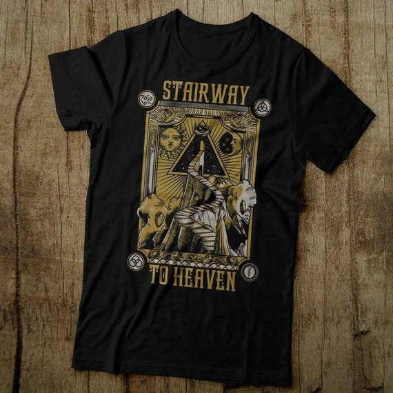 Led Zeppelin Shirt Men Stairway to 