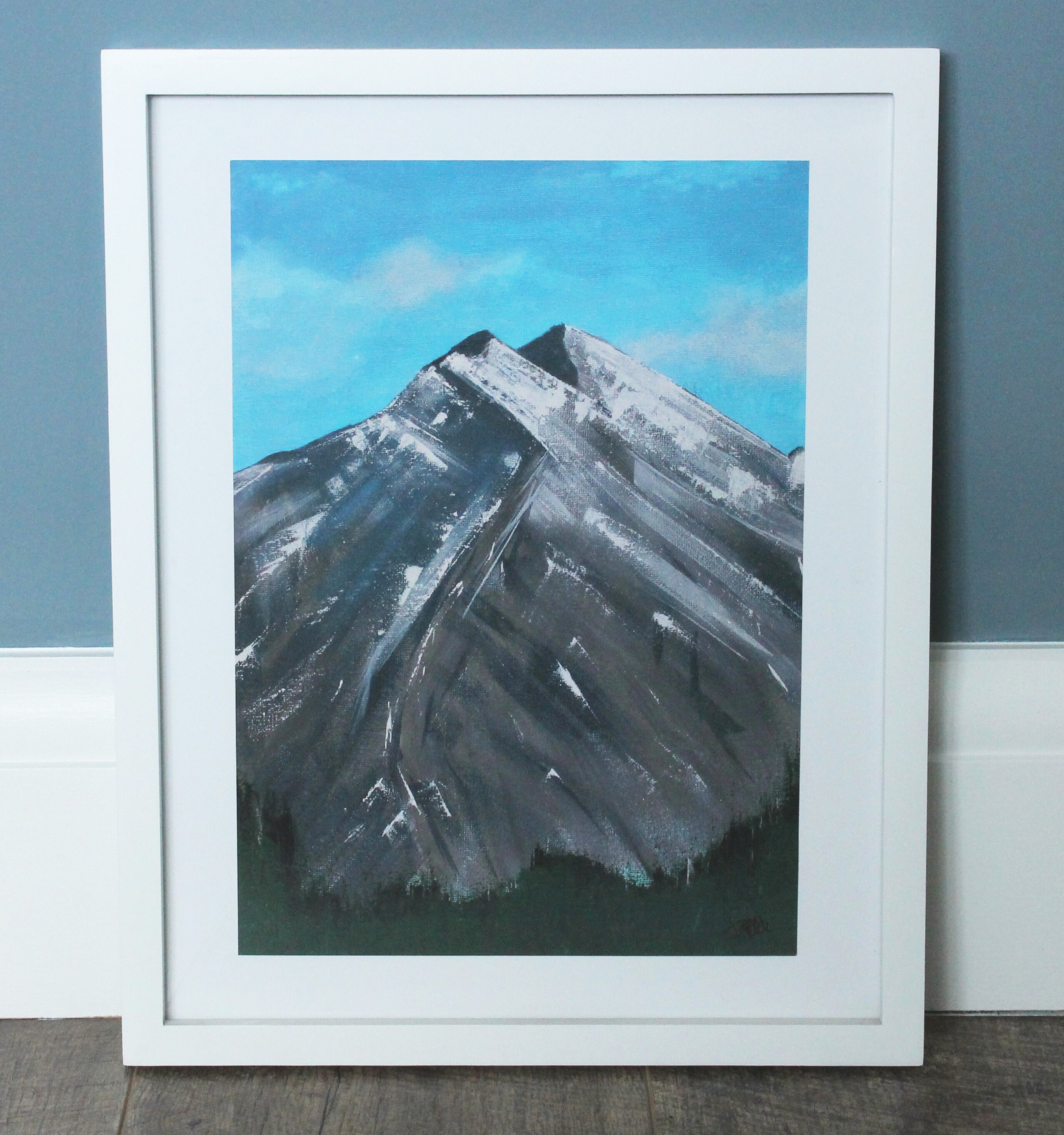Mountain Print from Original Art | Etsy