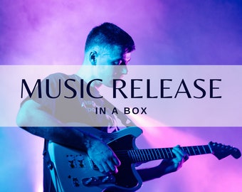 Music Release In A Box | Independent Musicians | Indie Artists | Pitching Templates | Industry Contacts | Social Media Planner | Resource