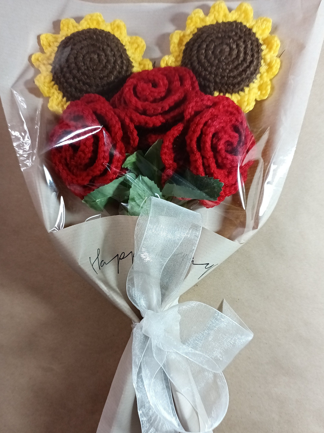 Roses and Sunflower Etsy