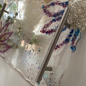 Real flower Bouquet Decorative Tray