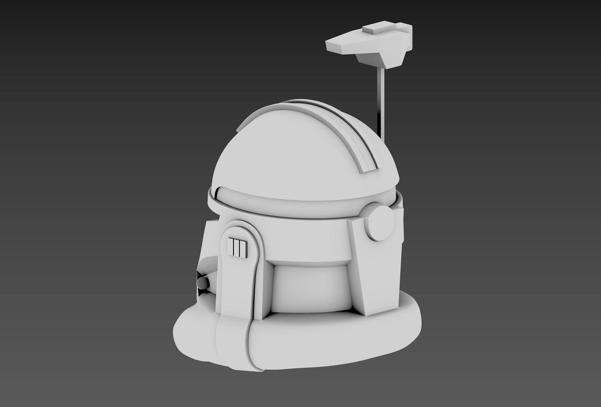 captain rex helmet 3d print
