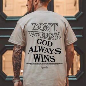 Christian Shirt for Men Christian Clothing Streetwear Aesthetic Jesus ...