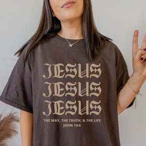 Aesthetic Jesus Shirt Christian Shirts For Men Christian Apparel Christian Streetwear Christian Clothing Christian Merch Bible Verse Shirt