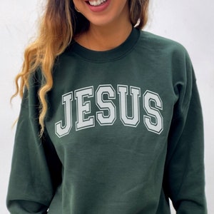 Jesus Sweatshirt Christian Sweatshirt Christian Apparel Trendy Hoodie Christian Hoodie Christian Gift Christian Clothing Christian Shirt