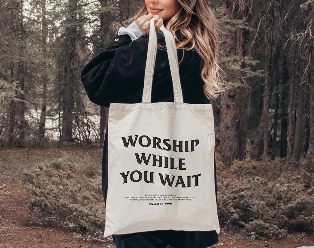 Christian Tote Bag Canvas Tote Bag Christian Bag Christian Gift