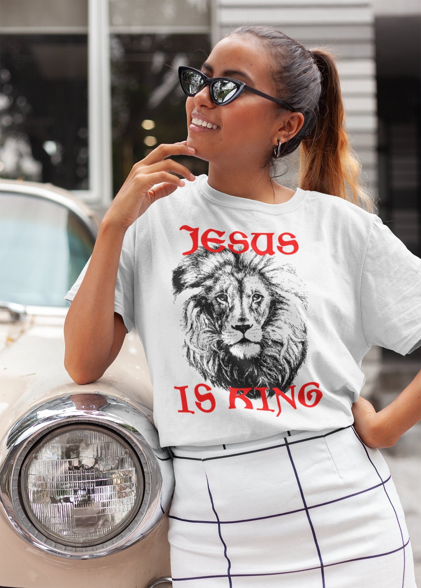 Jesus is King Shirt Christian Apparel 