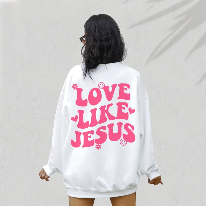 Christian Sweatshirt Christian Apparel Trendy Hoodie Christian Hoodie Christian Gift Aesthetic Clothing Christian Clothing Christian Shirt 