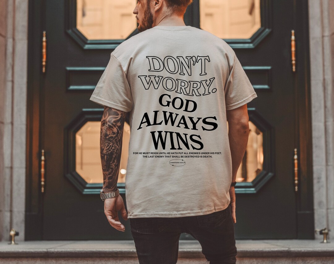 Christian Shirt for Men Christian Clothing Streetwear Aesthetic Jesus