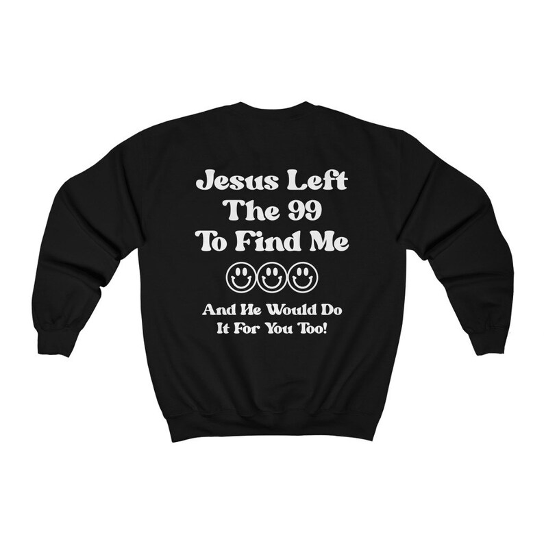 Christian Sweatshirt Jesus Sweatshirt Christian Apparel Trendy Etsy